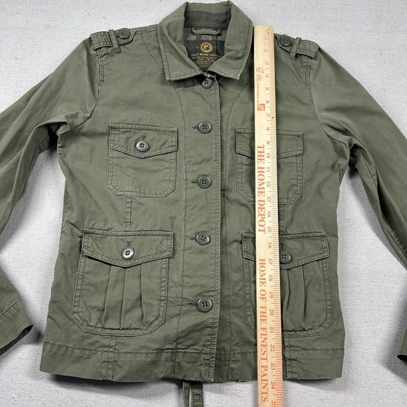 Lucky Brand Jacket Women M Military Utility Olive Standard Issue 06-KH1 Tactical - Picture 8 of 13